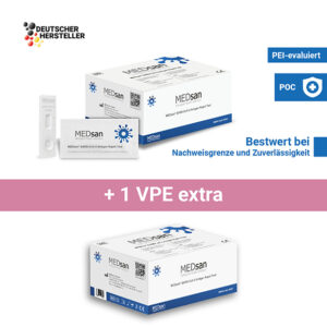 MEDsan Antigentest Bundle Box 1 VPE extra